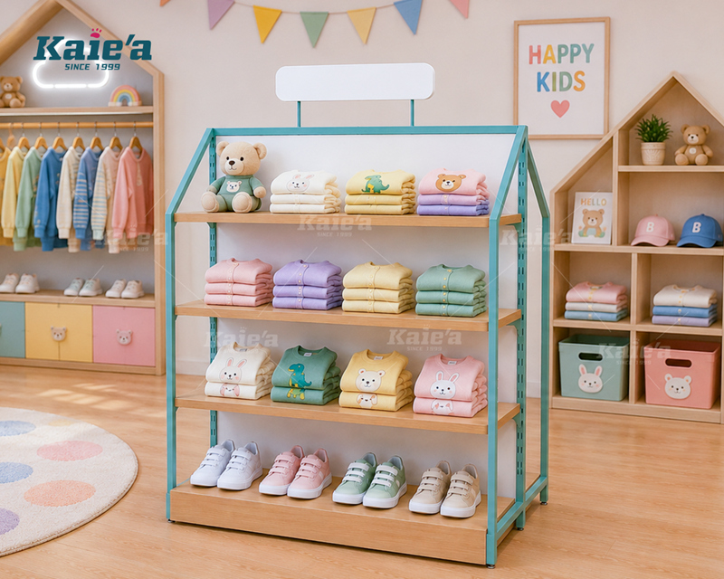 童装店岛式展示架
