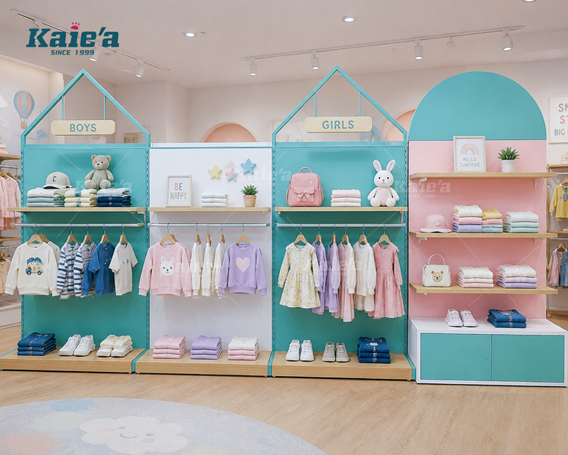 儿童店服装展示架