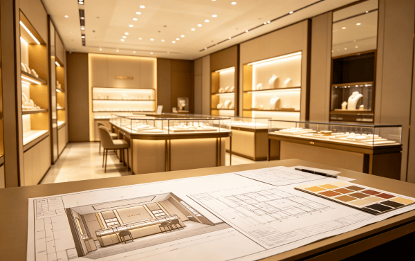 珠宝展柜定制和买成品柜的区别 珠宝展柜定制和买成品有什么区别?什么情况做定制?