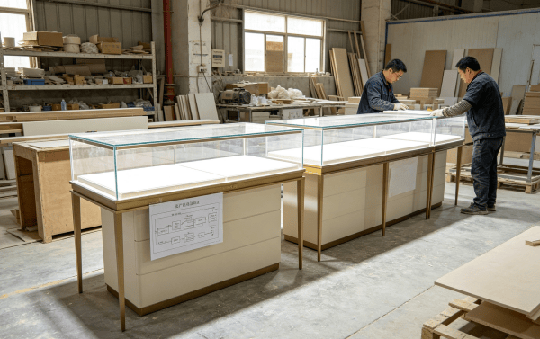 珠宝展柜定制一般要多久?30天能交货吗?加急要加钱吗? 珠宝展柜定制一般要多久?30天能交货吗?加急要加钱吗?
